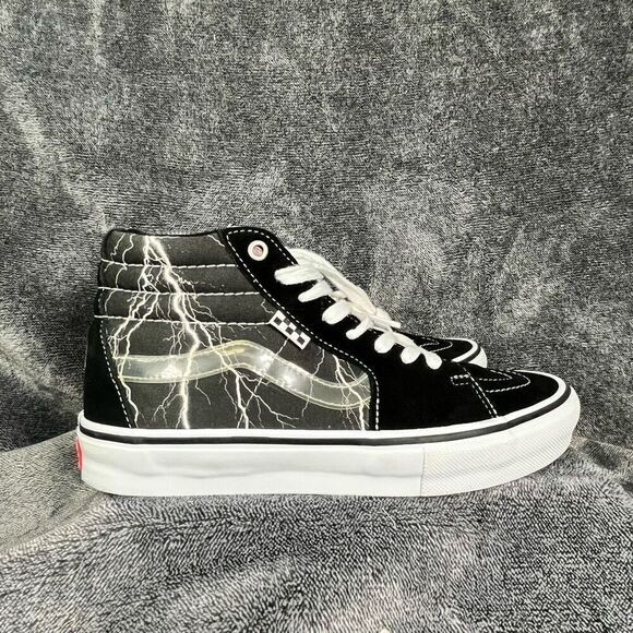 Vans x Primitive Skate Sk8-Hi Black Skate Shoes Men’s 7.5 - Picture 3 of 8